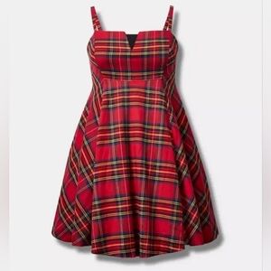 Betsey Johnson x Torrid Limited Edition Jacquard Mini Dress Size 2